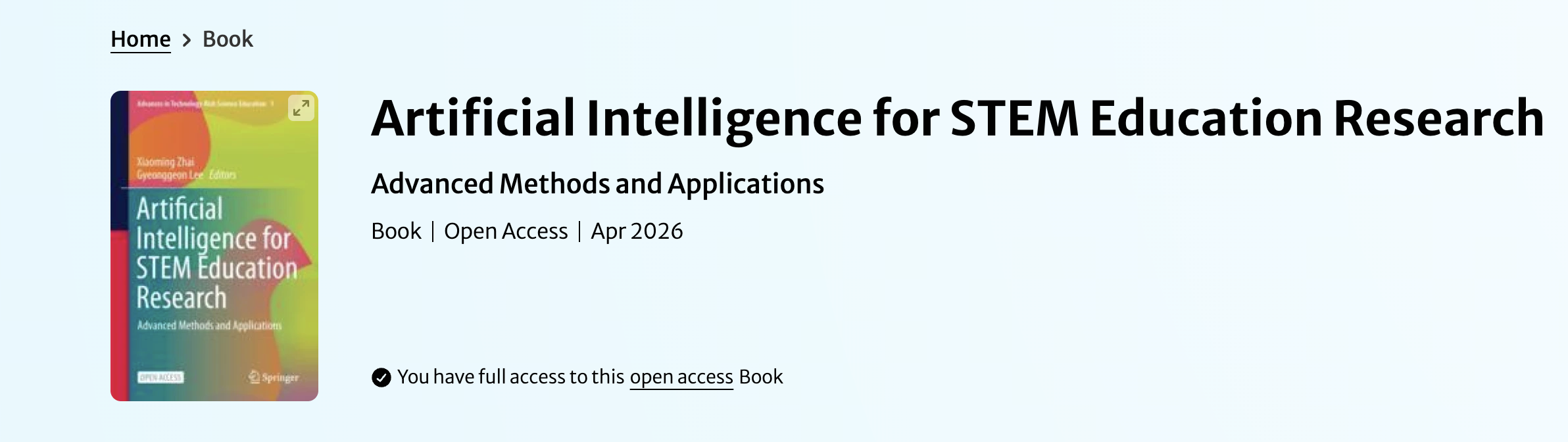 Chapter 9. Recommender Systems for STEM Education Research 